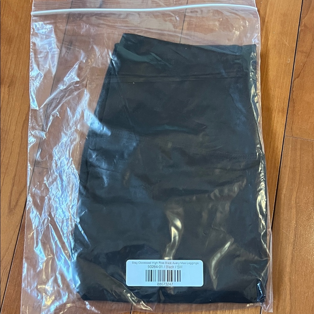 High-Rise Black Leggings